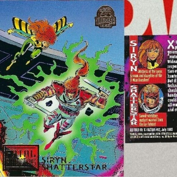 1994 Marvel Trading Cards -Full Set of 9 - Fatal Attraction - Picture 3 of 11